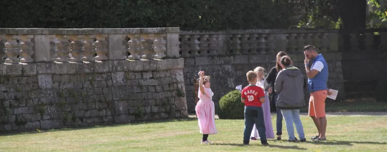 Jeux familles au Château de Quintin